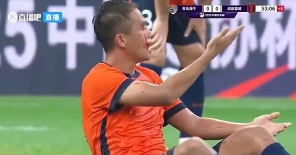 [공식 발표] 中 리그서 '소림축구' 나왔다! 서정원 감독은 골머리…"상대 팔꿈치 가격→5G 출전 정지"