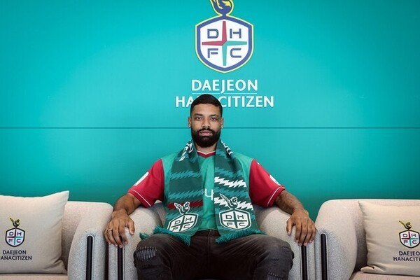 [오피셜] 시즌 종료 후 곧바로 보강! 대전, 브라질 장신 공격수 디오고 영입...국가대표 풀백 김문환, 이명재 활용 극대화 기대