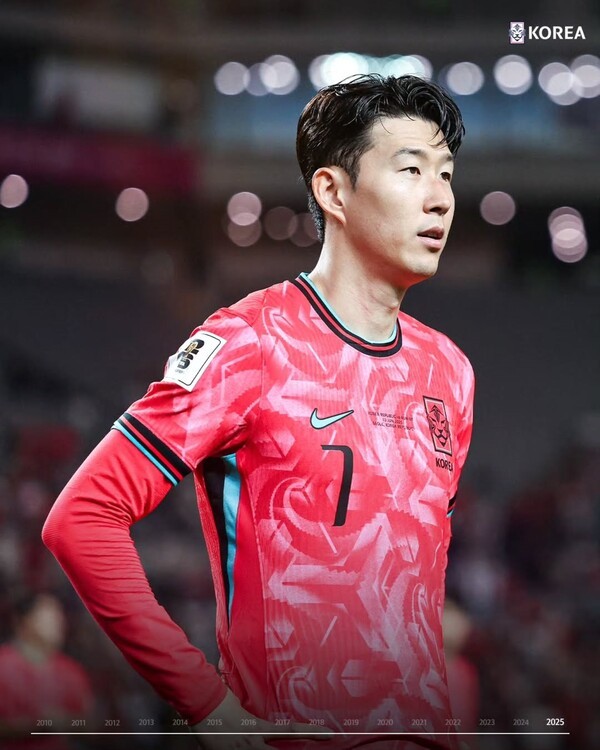 홍명보호 초대박 경사! 손흥민, 日전원 제쳤다 "韓확실한 리더·에이스"...SON, 2026 북중미 월드컵 빛낼 100인 명단 포함