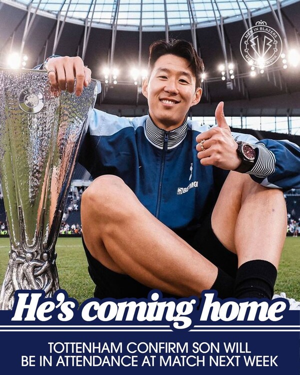 [오피셜] "손흥민이 돌아온다" SON, 토트넘 복귀 확정... "정말 행복하다" 소감 밝혀