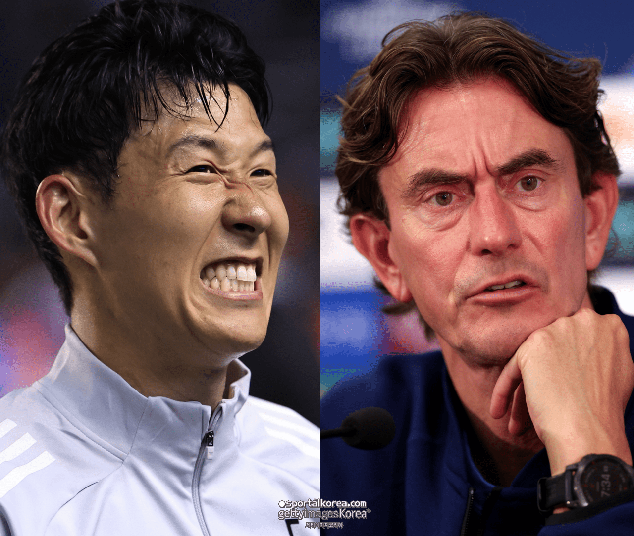 냉혹 비판! "책임 회피·위선적"...손흥민 언급한 프랑크 감독, 인터뷰 중 답변 두고 '직격탄' 맞았다 "솔직하게 말하면 될 문제"