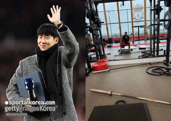 '손흥민은 5만 명 앞 환호' 살라는 혼자 쓸쓸히 훈련...분명 쏘니보다 레전드였는데 '동갑 PL 레전드' 운명 극명히 갈렸다!