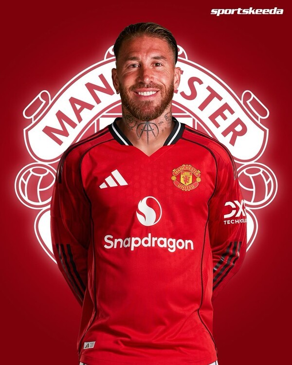 "유력 행선지" 초대박! 맨유, FA 라모스 영입으로 '골 가뭄+수비 불안' 동시에 해결한다!..."매우 매력적 조건 제시"