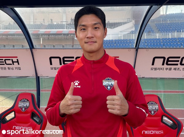 [인터뷰] 김천 김민규 "박민서·정재민 입대 손꼽아 기다려…내년 목표는 우승"