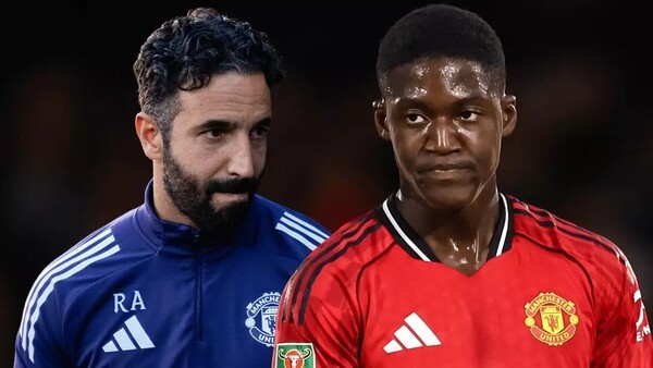 '아모림 경질 → 복귀 임박'…11G 212분 침묵했던 '맨유 최고 재능' 마이누, 감독 교체 속 부활 신호탄?