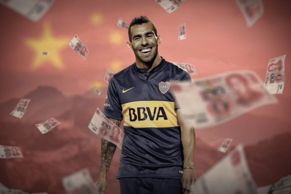 "중국서 돈 많이 벌어"...'679억 잘 먹고 갑니다~' 中서 7개월 만에 먹튀한 테베스, 상하이 이적 이유 밝혀 "60명 달하는 가족 돕고 있다"