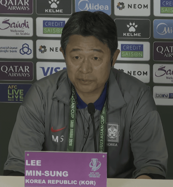 [U-23아시안컵] 한국, 유종의 미도 불가능인가, 베트남에게 선제 실점, 0-1 리드 내줘(전반 진행중)