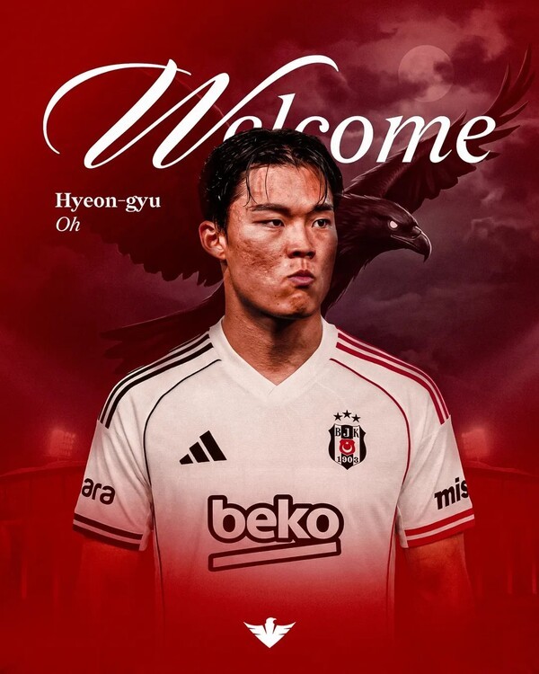 [오피셜] '韓 축구 대박 사건' 오현규 '분데스리가 실패' 딛고 '241억' 가치 증명, 베식타스 역대 2위 몸값 터뜨렸다!