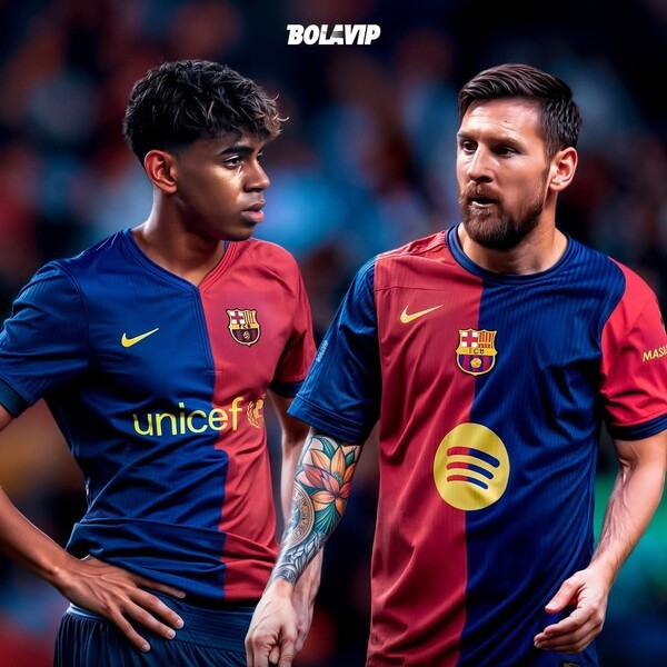 "메시도 20살에야 해냈는데"...18세 야말 '환상 중거리'로 111년만 바르셀로나 최연소 대기록 달성!