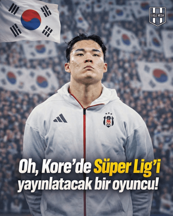 "오현규, 벼룩 같아!"..."韓서 중계하게 만들 선수" 한국 특급 ST 데뷔전 임팩트 대박→쏟아지는 튀르키예 현지 호평 "정말 마음에 들어"