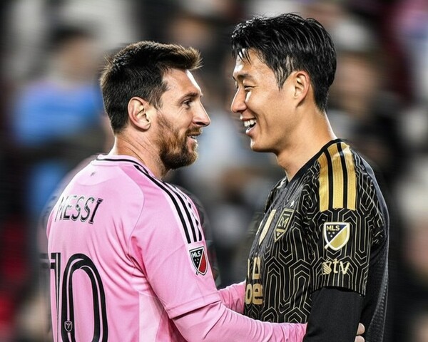 "난 행운아" 메시 눌렀지만 웃지 않았다! 손흥민, 3-0 압승에도… GOAT 향해 진심 고백 "같은 그라운드에 서는 것 자체가 큰 영광"