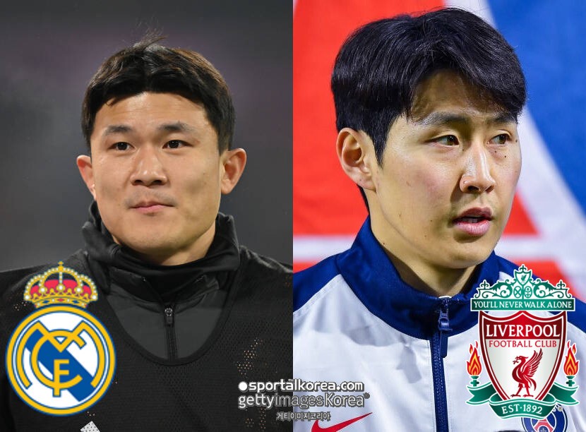 [오피셜] 초대박! 김민재-레알 마드리드·이강인-리버풀…코리안 리거 UCL 8강 상대 정해졌다!→승리시 4강서 격돌