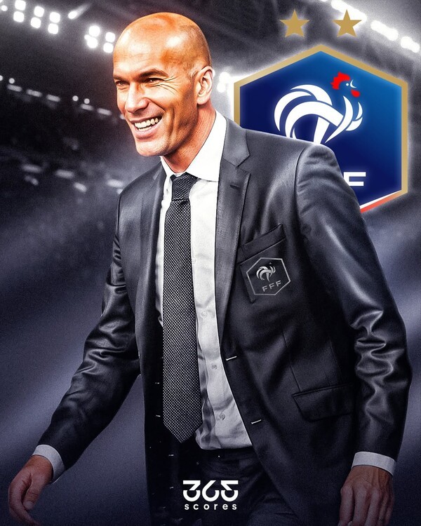 이제 오피셜만 남았다...지단, 5년 기다림 끝 꿈 이룬다→프랑스 대표팀 사령탑 부임 임박 "2026 북중미 월드컵 이후, 세부 조율만 남아"