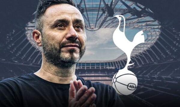 BBC '비피셜' 급 보도 떴다!...강등 위기 토트넘, 끝내 돈으로 해결한다 '신흥명장' 데 제르비 선임 착수 "장기계약+PL 최고대우 약속"