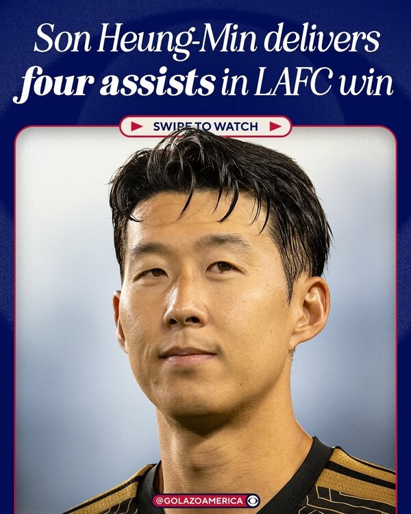 [오피셜] "손흥민, 구단 역사급 대승 이끌었다"…생애 첫 4도움 폭발→SON 활약에 '디 애슬레틱'도 극찬 "환상적인 경기력 보여줬다"