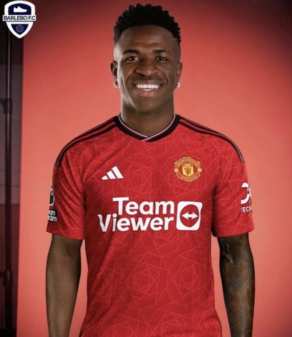 "이미 측근과 접촉" 맨체스터 유나이티드, 발롱도르 2위 '악마의 재능' 영입하나..."비니시우스, 레알 마드리드와 재계약 진전 없어"