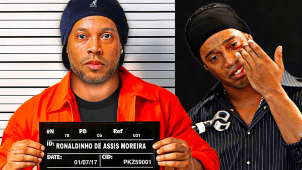 "최악의 순간이었지만"..."감옥서 친구들 사귀어" 위조 여권→철창신세 졌던 호나우지뉴, 낙천적 태도로 이겨낸 수감 생활