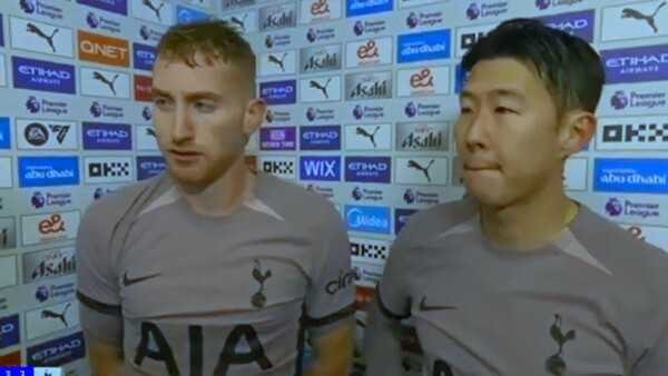 "신사는 숙녀가 원할 때 떠나지 않는 법" 손흥민 위해 슈팅 포기→'미끄덩' 쿨루셉스키, 토트넘 강등돼도 남는다!