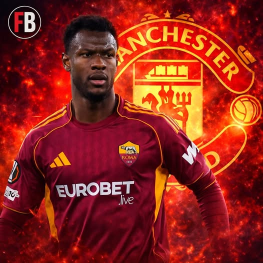 'UCL 복귀 임박' 맨유, 이적시장 초대형 기회 왔다! 로마 재정난에 '왼발잡이+철강왕' 센터백, 영입 찬스 "협상 속도 낼 준비 끝"