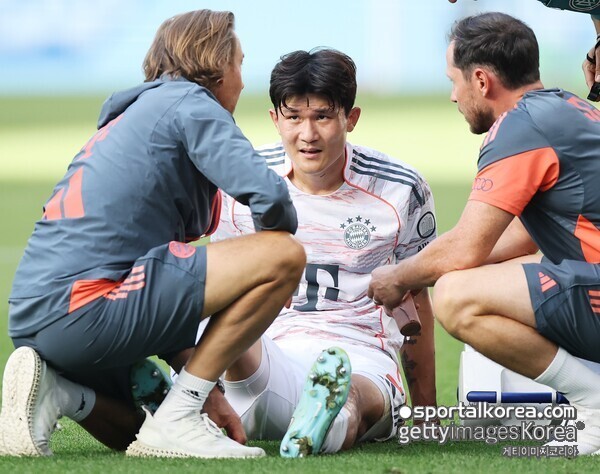 아찔! 의학적 사유로 아웃, 김민재, MRI 검사 결과 나왔다...독일 매체 "현재 상태 상당히 호전됐어"
