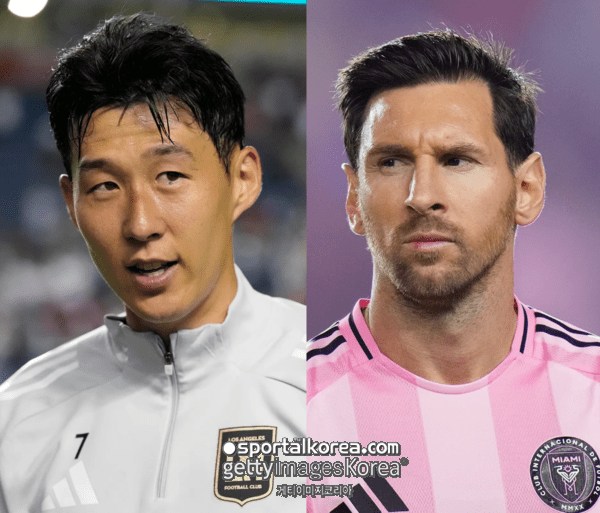 날벼락! '메시+손흥민' 같은 유니폼 입고 뛰는 그림 결국 못 보나...MLS 사무국, 올스타전 예상 명단 'SON 제외'