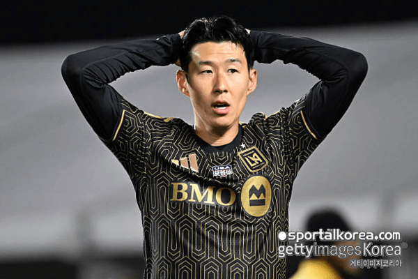 '헛심 공방' LAFC, 손흥민 득점은 '아직'...SON, '최다 슈팅'에도 열리지 않은 시애틀 골문, 0-0으로 전반 종료
