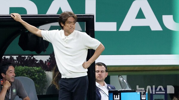 [현장목소리] "선수들 준비한 대로 잘 수행"...홍명보 감독, 멕시코전 0-1 패배에도 "고개 숙일 필요 없어, 다음 경기 잘 준비해서 나설 것"
