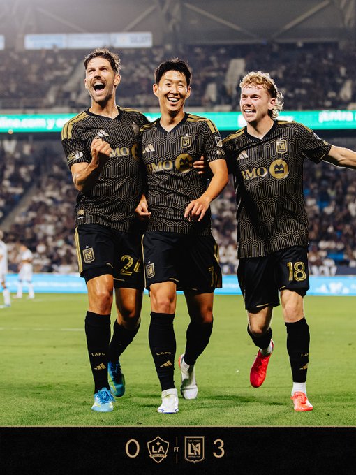 'SON IS BACK' 손흥민, 월드컵 탈락 아픔 딛고 14경기 만에 리그 마수걸이포 작렬! LAFC 3-0 완승+서부 3위 도약