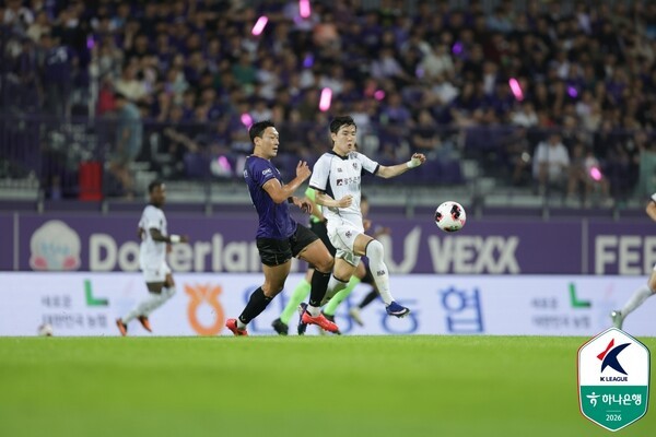 [K리그1 18R] '문민서 극적 동점골' 광주FC, FC안양 천적 재증명… 1-1 무승부로 원정 연속 무패