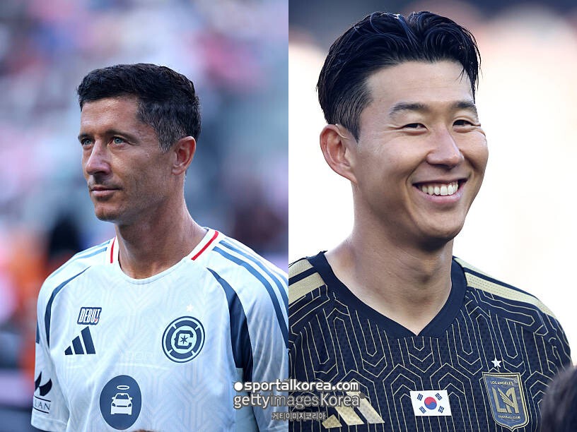 '손흥민이랑 비교된다' SON은 데뷔전 극찬 일색이었는데...레반도프스키, MLS 2경기 연속 무득점→ 美 혹평 일색 "기대 부응 못해, 영향력 잃었어"