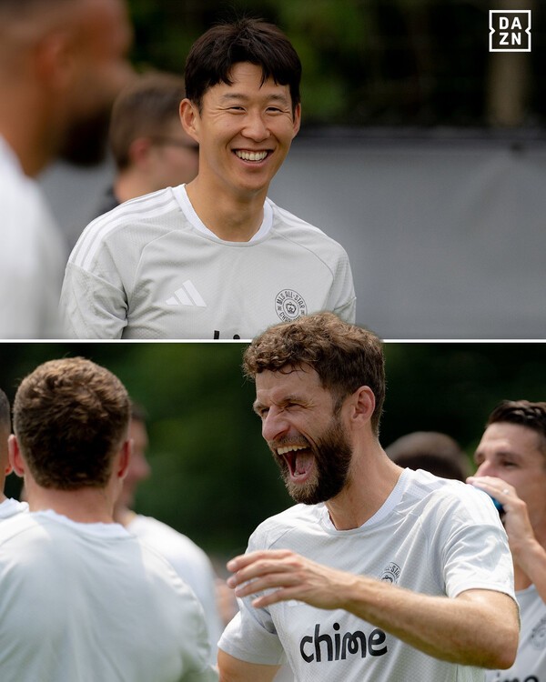깜짝 고백! "손흥민, FC 바이에른 뮌헨서 함께 뛸 수 있었는데"...토마스 뮐러, 쏘니와 MLS 올스타전 앞두고 기대감 드러내
