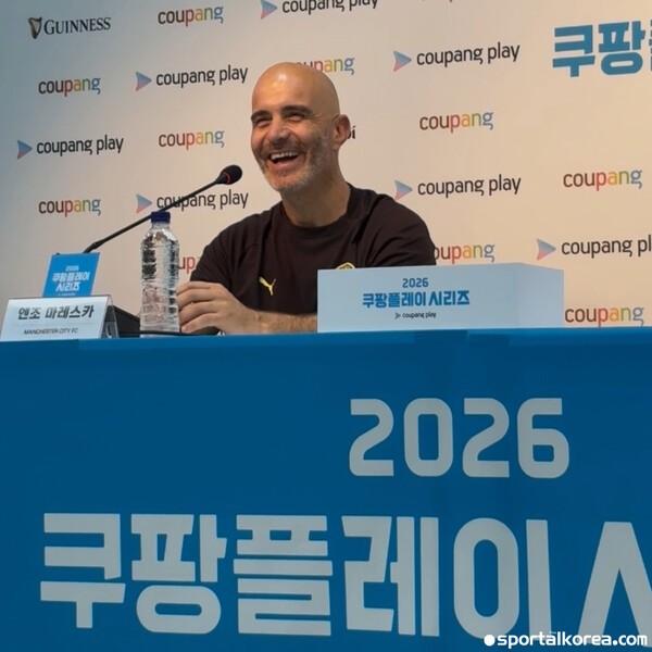 [현장목소리] 서울? "더할 나위 없이 좋았다"...맨시티 '사령탑' 마레스카 감독, "방한 일정 만족스러워"