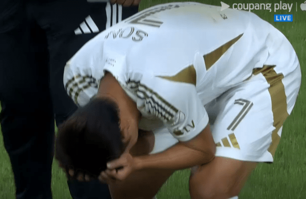 '손흥민 좌절' 1골 1도움 맹활약에도 또 승리 실패...LAFC, 리드 두 번 못 지키고 2-2, SON 결승골 찬스는 상대 슈퍼태클에 막혔다